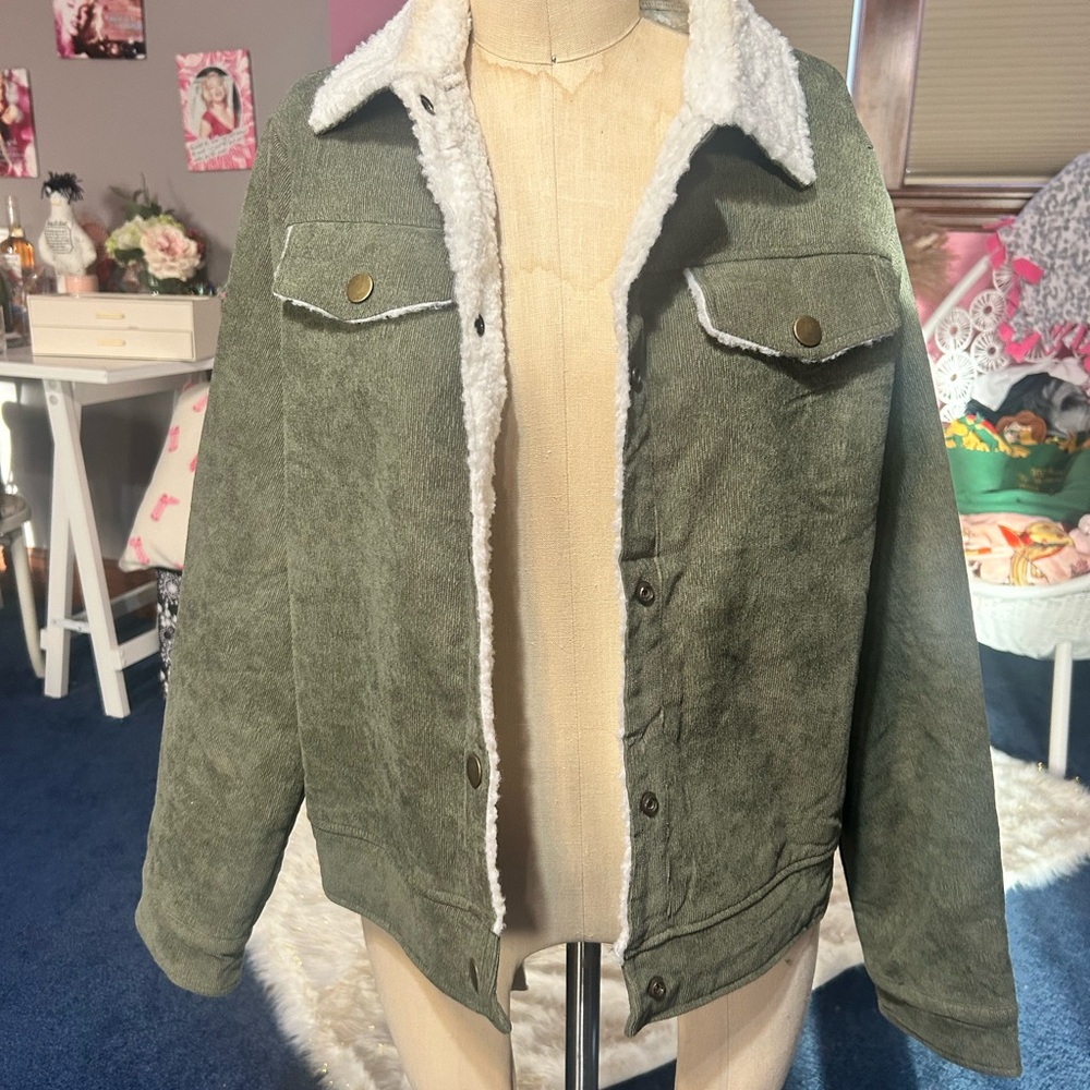 Olive Green Women's Jacket